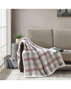 Eddie Bauer New Castle Sherpa Plush Throw Home