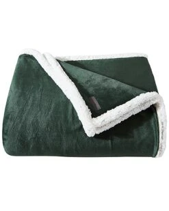 Eddie Bauer Solid Ultra Soft Plush Fleece Blanket Home