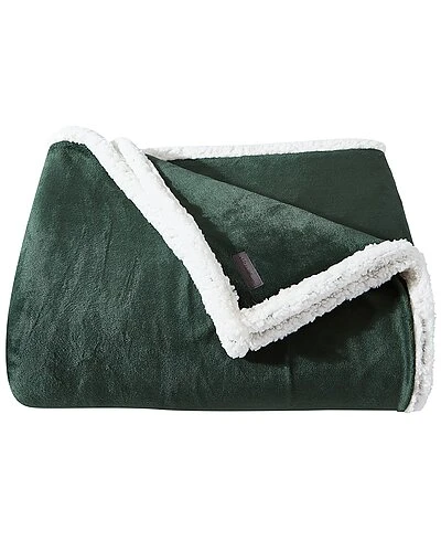 Eddie Bauer Solid Ultra Soft Plush Fleece Blanket Home