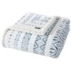 Eddie Bauer Mountain Village Ultra Soft Plush Fleece Blanket Home