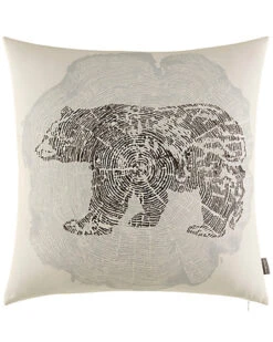 Eddie Bauer Crosscut Bear Throw Pillow Home
