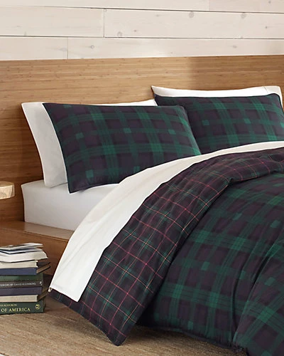 Eddie Bauer Woodland Tartan Green Comforter Set Home