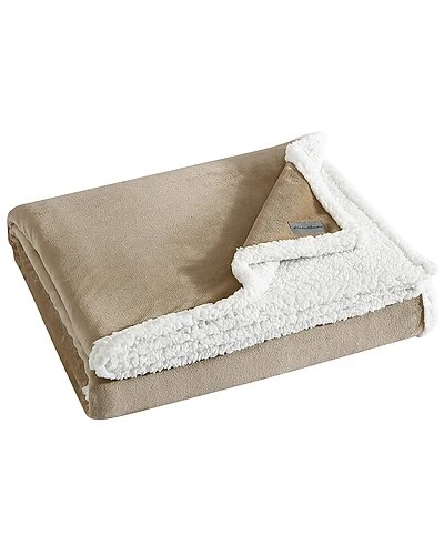 Eddie Bauer Solid Ultra Soft Plush Fleece-Blanket Home