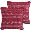 Eddie Bauer Classic Fair Isle Sherpa Pillow Cover Set Home