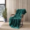 Eddie Bauer Y The Dog Ultra Soft Plush Fleece Reversible Throw Blanket Home