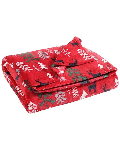 Eddie Bauer Deer Woods Ultra Soft Plush Fleece Reversible Throw Blanket Home - Image 2