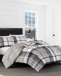 Eddie Bauer Normandy Plaid Comforter Set Home