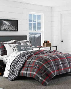 Eddie Bauer Willow Plaid Comforter Set Home