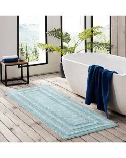 Eddie Bauer Logan Sea Blue Bath Rug Home