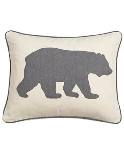 Eddie Bauer Gray Bear Decorative Pillow Home