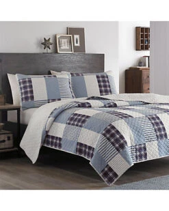 Eddie Bauer Camano Island Reversible Quilt Set Home