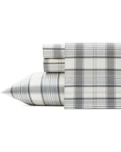 Eddie Bauer Chinook Plaid Percale Sheet Set Home