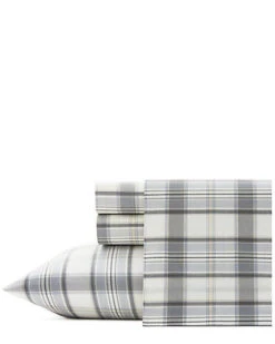 Eddie Bauer Chinook Plaid Sheet Set Home