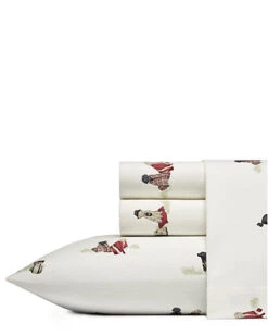 Eddie Bauer Retriever Adventure Flannel Sheet Set Home