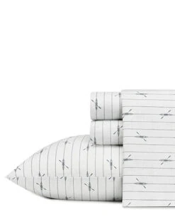 Eddie Bauer Downstream Cotton Sheet Set Home