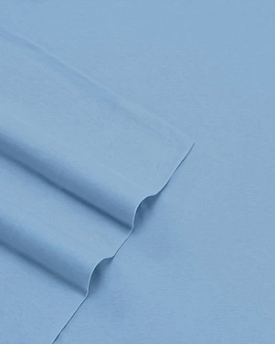 Eddie Bauer Jersey Knit Solid Dark Blue Sheet Set Home - Image 2