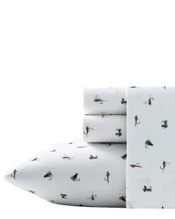 Eddie Bauer Fishing Flies Sheet Set Home