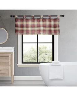 Eddie Bauer Gewood Plaid Window Valance Home