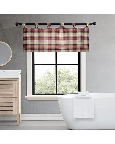 Eddie Bauer Gewood Plaid Window Valance Home