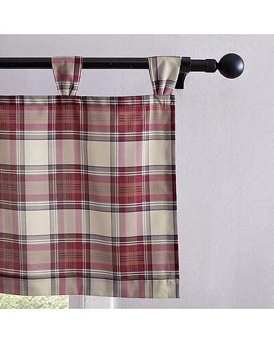 Eddie Bauer Gewood Plaid Window Valance Home - Image 2