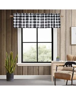 Eddie Bauer Mountain Plaid Window Valance Home