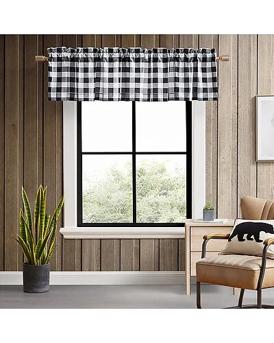 Eddie Bauer Mountain Plaid Window Valance Home