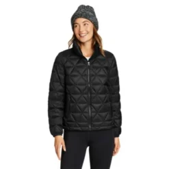 Eddie Bauer Women's CirrusLite Tri-Quilt Down Jacket