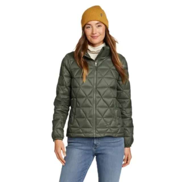 Eddie Bauer Women's CirrusLite Tri-Quilt Down Jacket - Image 2