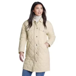 Eddie Bauer Women's Blyn Quilted Shirt Jac