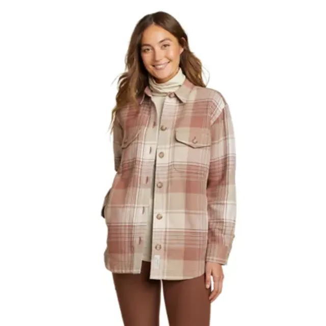 Eddie Bauer Women's Campfire Bonding Flannel Jacket - Image 2