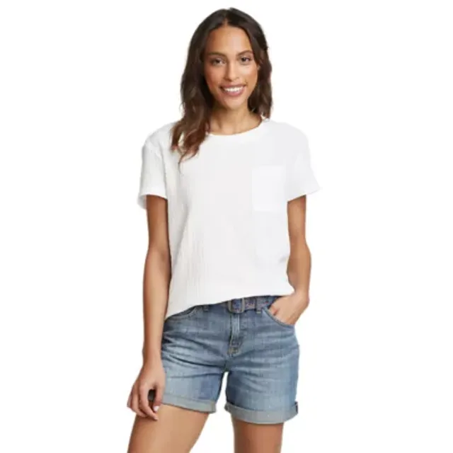 Eddie Bauer Women's Carry On Short-Sleeve Pocket T-Shirt - Image 3
