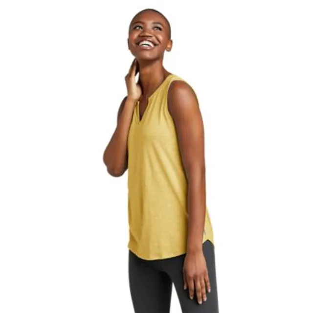 Eddie Bauer Women's Gate Check Sleeveless Split-Neck Tunic - Image 6