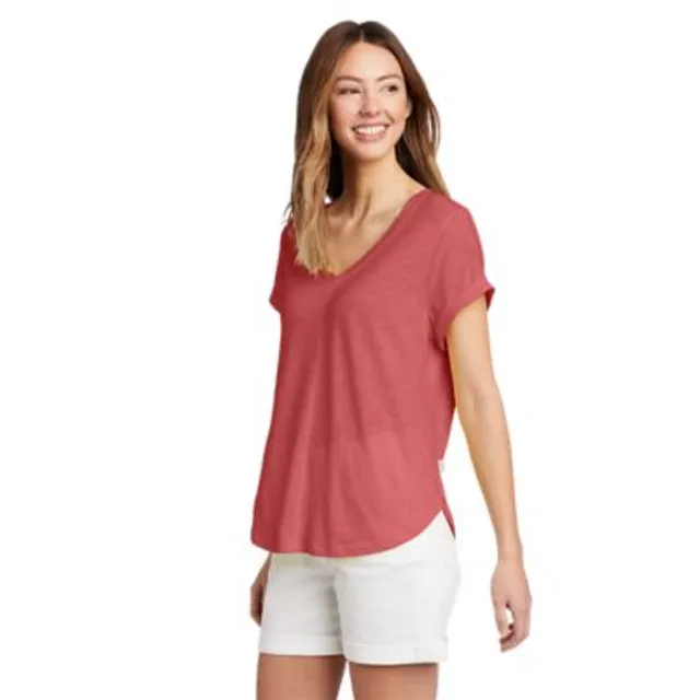 Eddie Bauer Women's Gate Check Short-Sleeve T-Shirt - Image 4