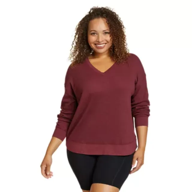 Eddie Bauer Women's Myriad Thermal Long-Sleeve V-Neck T-Shirt - Image 2
