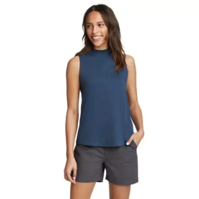 Eddie Bauer Women's Everyday Essentials Sleeveless Mock Neck Tank - Image 2