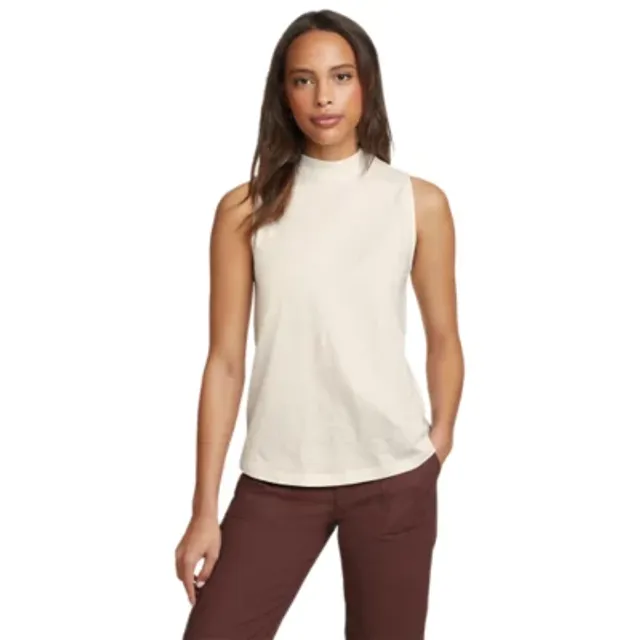 Eddie Bauer Women's Everyday Essentials Sleeveless Mock Neck Tank - Image 3