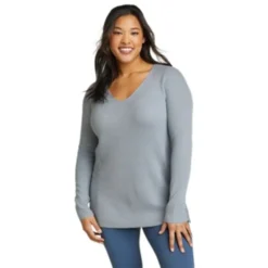 Eddie Bauer Women's Tellus V-Neck Sweater