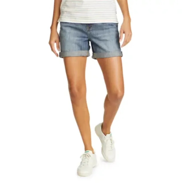 Eddie Bauer Women's Boyfriend Rolled Shorts - Image 5