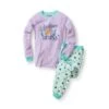 Eddie Bauer Girls' Brushed Waffle Sleep Set