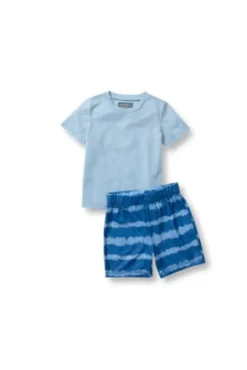 Eddie Bauer Toddler Boys' Loose Fit Shorts Sleep Set