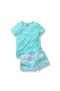 Eddie Bauer Girls' Loose Fit Short Sleep Set