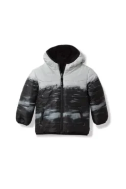 Eddie Bauer Boys' Deer Harbor Reversible Hooded Jacket