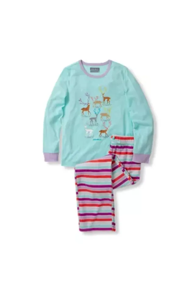 Eddie Bauer Girls' Quest Fleece Sleep Set - Image 4