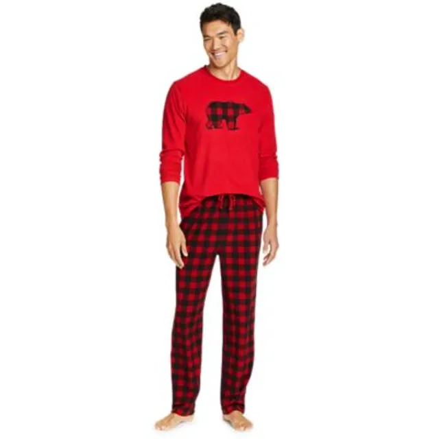 Eddie Bauer Men's Quest Fleece Sleep Set