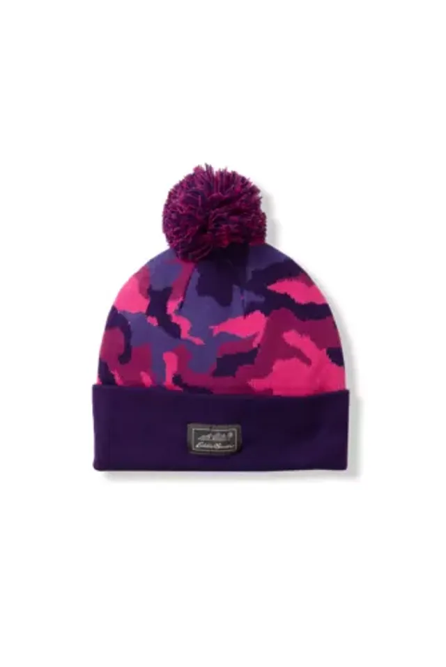 Eddie Bauer Girls' Sonoma Pom Beanie - Image 4