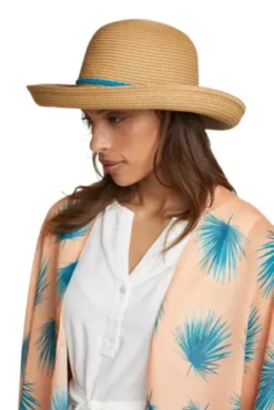 Eddie Bauer Women's Roll Brim Packable Straw Hat