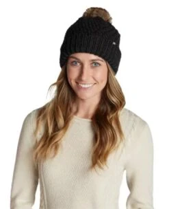 Eddie Bauer Women's Cabin Faux Fur Pom Beanie