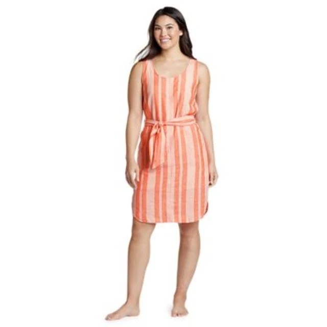 Eddie Bauer Women's Beach Light Linen Midi Dress