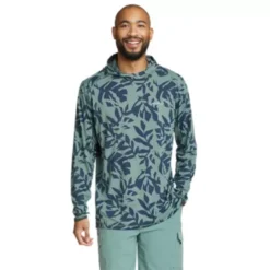 Eddie Bauer Men's Solarfoil Long-Sleeve Printed Pullover Hoodie