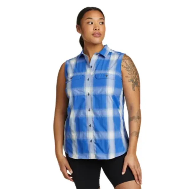 Eddie Bauer Women's Mountain Sleeveless Shirt - Image 3